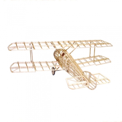 Mini Camel Fighter 380mm Wingspan Balsa Wood RC Airplane Kit