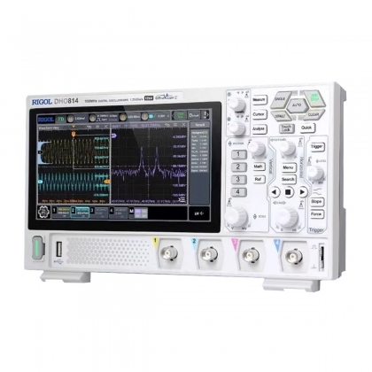 DHO804 Digital Oscilloscope High Performance 70MHz Frequency Band Sampling Rate Versatile USB & HDMI-compatible Connectivity Advanced 1,000,000 wfms/s Waveform Capture for Precise Analysis and Testing