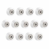SIMAX3D® 13/24Pcs Polycarbonate Pulley Wheel Plastic Pulley Linear Bearing for Creality CR10 Ender 3 3D Printer Part COD