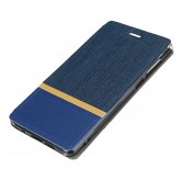 Bakeey Flip Stand Steel Layer Canvas Pattern PU Leather Full Protective Case For ASUS Zenfone Max(M1) / ZB555KL COD