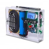 FM Radio Receiver Module DIY Electronic Kit 76-108MHz DIY Radio Speaker Kit Frequency Modification LCD Display Soldering Practice COD