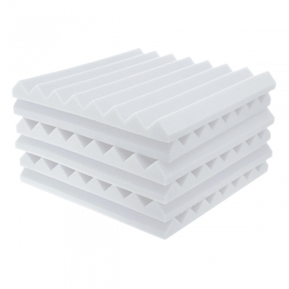 6PCS 50*50 CM Studio Acoustic Soundproof Foam Sound Absorbing Sponge For Piano Room Drum Studio COD