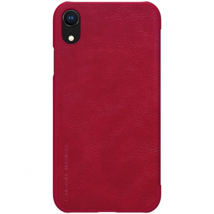Nillkin Protective Case For iPhone XR 6.1" PU Leather Card Slot Flip Cover COD