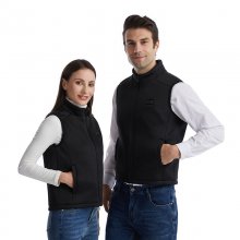 TENGOO HV-09B Heated Vest 9 Heating Areas Men Jacket Heated Winter Womens Electric USB Heater Tactical Jacket Man Thermal Vest Body Warmer Coat COD