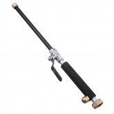 MATCC Hydro Jet High Pressure Power Washer Guun Heavy Duty Metal Watering Wand Sprayer Hydro Jet Washer Wand Hydrojet Power Washer 2 Nozzles for Window Car Cleaning Outdoor Washing