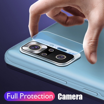 Bakeey 2Pcs for Xiaomi Redmi Note 10 Pro/ Redmi Note 10 Pro Max Camera Film HD Clear Ultra-Thin Anti-Scratch Soft Tempered Glass Phone Lens Protector Non-Original