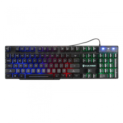 Colorful Backlight USB Wired Gaming Keyboard 2400DPI LED Gaming Mouse Combo with Mouse Pad COD
