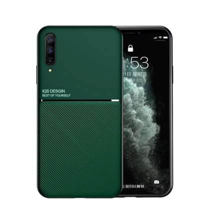 Bakeey Magnetic Non-slip Leather Texture TPU Shockproof Protective Case for Samsung Galaxy A50 2019 COD
