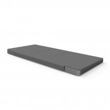 Folding Keyboard Wireless Bluetooth Keyboard With Folding Touchpad Leather Case For Windows Android IOS Phone Mini Keyboard COD
