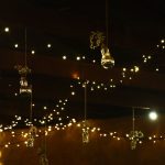 LED Solar Outdoor String Lights, Waterproof 12m 100LEDs and 7m 50LED String Lights for Christmas Garden and Party