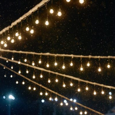 Glowing Eaves Lights 4M 138LED Holiday Curtain String Light for Indoor Decor Lighting Room Atmosphere Lamp USB Power