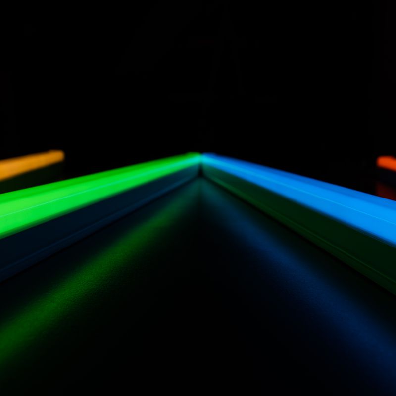 5W LED Spotlights, Outdoor Beam Lights, IP66 Waterproof Project Lights RGB Spotlight Flag Light for Garden Tree Wall